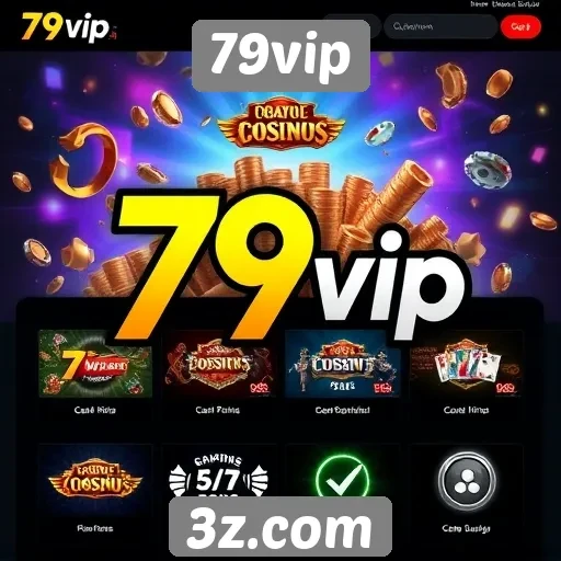 Histórico de crescimento do site de jogos 79vip